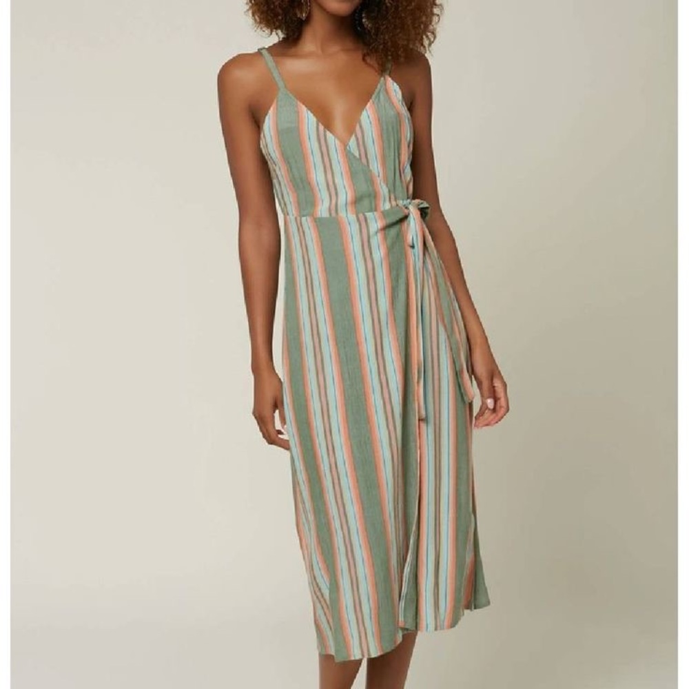 O’Neill Sloane Striped Dress Size Small